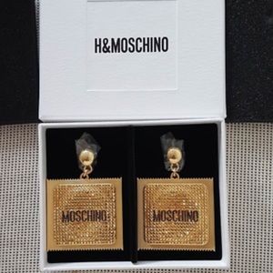 Hm&Moschino earrings